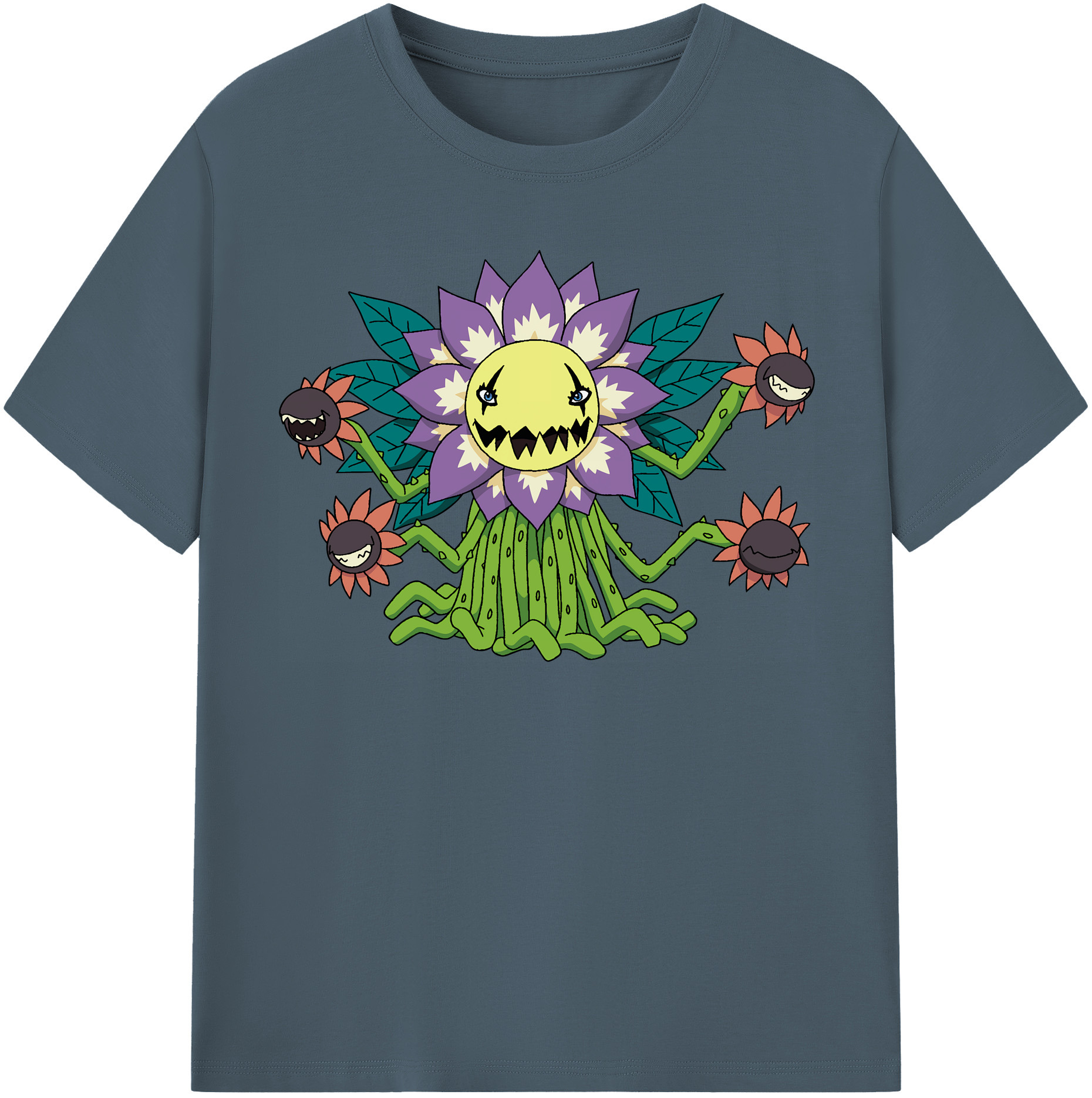 （画像用） Digimon デジタルモンスター/デジモン 綿100％半袖Tシャツ（フロントプリント）